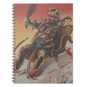 Carnet Krampus Kidnapping d'enfants Sleigh (Devant)