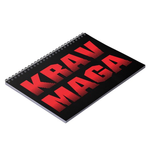 Carnet Krav Maga (Côté gauche)