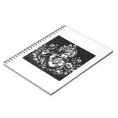 Carnet Krishna Noir et Blanc (Côté gauche)