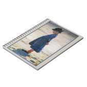 Carnet Kroyer - Petite fille debout sur la plage de Skage (Côté gauche)