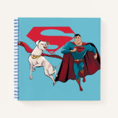 Carnet Krypto & Superman (Devant)