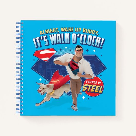 Carnet Krypto & Superman - C'est Walk O'Clock ! (Devant)