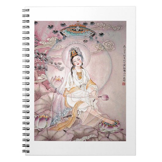 Carnet Kuan Yin ; Déesse bouddhiste de compassion (Devant)