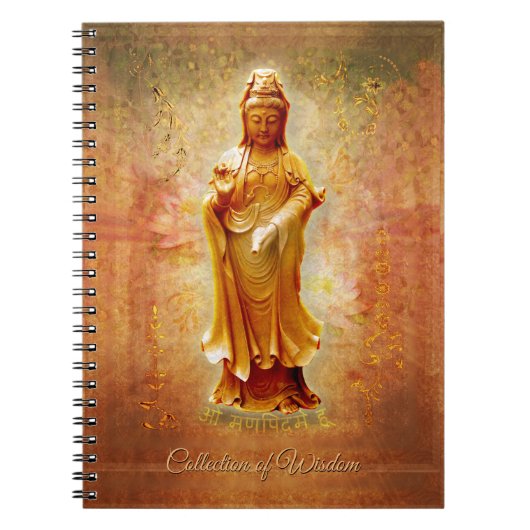 Carnet Kuan Yin (personnalisable) (Devant)