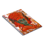 Carnet Kumari, visage de femme (Côté Droit)