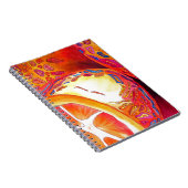 Carnet Kumquats agrumes oranges aquarelles fruits art (Côté Droit)