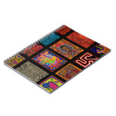 Carnet Kuna Indian Mola Collage (Côté gauche)