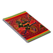 Carnet Kuna Indian Stork Apportant design bébé (Côté Droit)