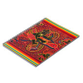 Carnet Kuna Indian Stork Apportant design bébé (Côté gauche)