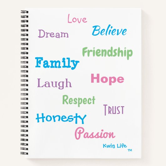 Carnet Kwig Life TM (Devant)