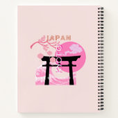 Carnet Kyoto Japon rose Voyages (Dos)