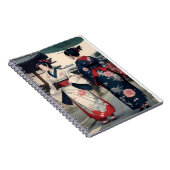 Carnet Kyoto Kimono Spring Walk Notebook (Côté Droit)