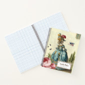 Carnet l’invitation Inspiré du français Personnalisé (Intérieur)