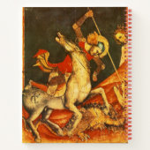 Carnet La bataille de Saint George avec le monogramme du  (Dos)