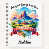 Carnet La beauté naturelle du Tennessee (Devant)