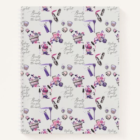 Carnet La Beauté Provient Du Motif Intérieur (Devant)