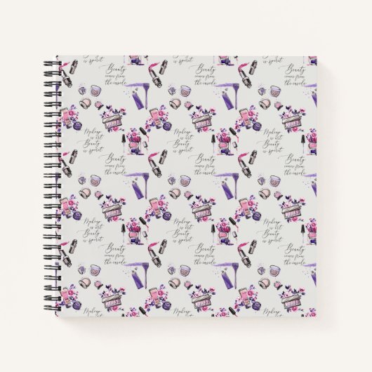 Carnet La Beauté Provient Du Motif Intérieur (Devant)