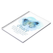 Carnet La Bible chrétienne des femmes Verse Papillon : Pa (Côté gauche)