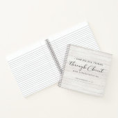 Carnet La Bible Verse Philippiens 4:13 Je Peux Faire Tout (Intérieur)