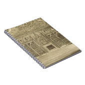 Carnet La bibliothèque, gravée par Godfrey, de (Côté Droit)