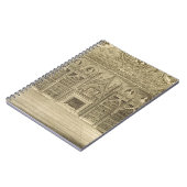 Carnet La bibliothèque, gravée par Godfrey, de (Côté gauche)