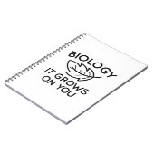Carnet La Biologie, Ça Passe Sur Vous (Côté gauche)