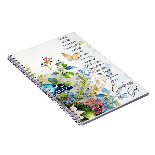 Carnet La bonté de Dieu (Côté Droit)