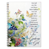 Carnet La bonté de Dieu (Devant)