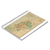 Carnet La carte de la Palestine s'est divisée par les 12 (Côté gauche)