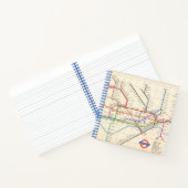 Carnet La carte métro de Londres (Intérieur)
