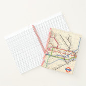 Carnet La carte métro de Londres (Intérieur)