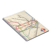 Carnet La carte souterraine de Londres (Côté Droit)