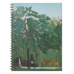 Carnet La Cascade de Henri Rousseau, Vintage Fine Art