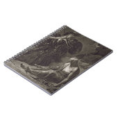 Carnet La caverne du désespoir, de Spenser, gravé par Val (Côté gauche)