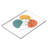Carnet La chaleur de l'étreinte d'une mère : ligne minima (Côté gauche)