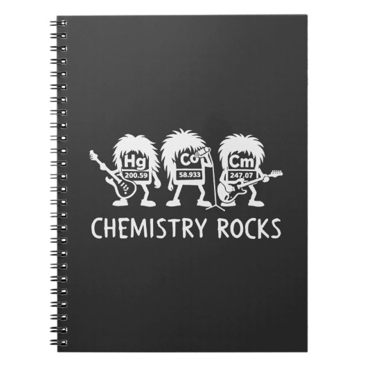 Carnet La chimie déchire le groupe de rock scientifique (Devant)