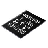 Carnet la chimie est comme la cuisine (Côté gauche)