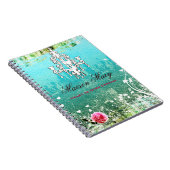 Carnet La CHROMATOGRAPHIE GAZEUSE adorent la turquoise (Côté Droit)