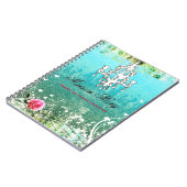 Carnet La CHROMATOGRAPHIE GAZEUSE adorent la turquoise (Côté gauche)