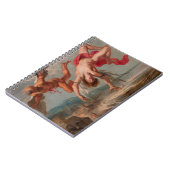 Carnet La chute d'Icarus (par Jacob Peter Gowy) (Côté gauche)