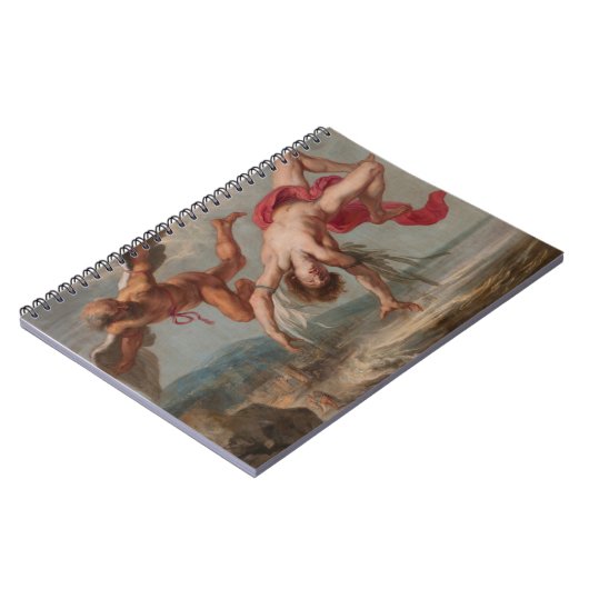 Carnet La chute d'Icarus (par Jacob Peter Gowy) (Côté gauche)