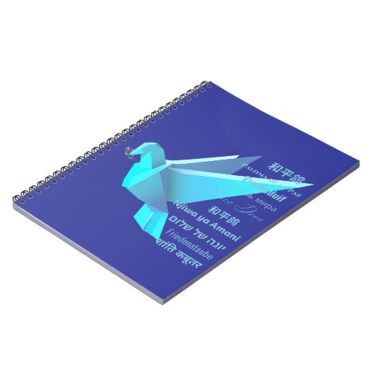 Carnet La colombe de la paix (Côté gauche)