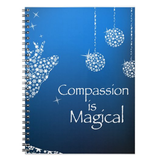 Carnet La compassion de vacances est magique (Devant)
