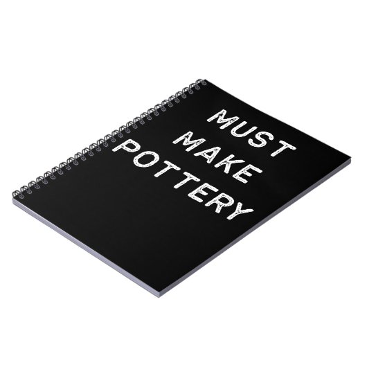 Carnet La conception de poterie doit faire la céramique (Côté gauche)
