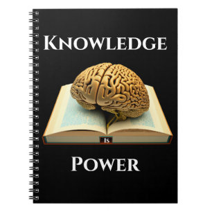 Carnet La connaissance est Power - Gold Edition