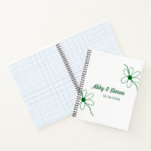 Carnet La correspondance parfaite ajouter nom de couple d (Intérieur)