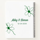 Carnet La correspondance parfaite ajouter nom de couple d (Dos)