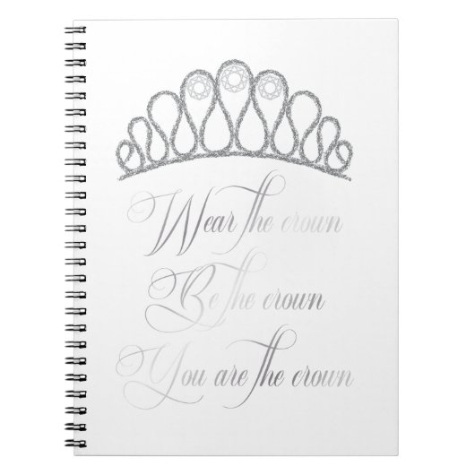 Carnet La Couronne - Miss Congeniality (Devant)