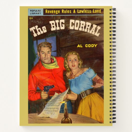 Carnet La couverture du Big Corral (Dos)