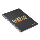 Carnet La créativité est ma vibration, artiste créatif ou (Côté Droit)